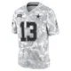 Sam Howell Dallas Cowboys ＃13 Limited Men's Arctic Camo 2024 Salute to Service Jersey