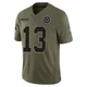 Sam Howell Dallas Cowboys ＃13 Limited Men's Olive 2025 Salute to Service Jersey