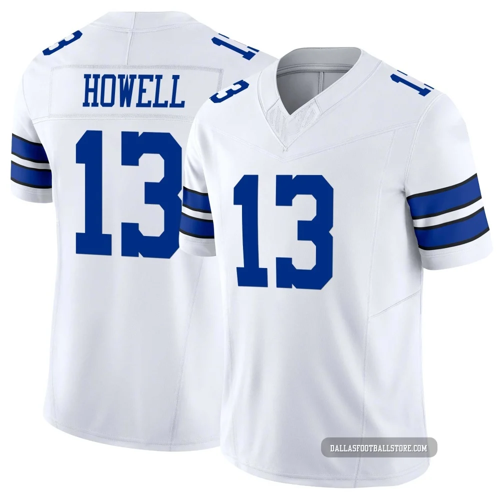 Sam Howell Dallas Cowboys ＃13 Limited Men's White Vapor F.U.S.E. Jersey