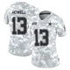 Sam Howell Dallas Cowboys ＃13 Limited Women's Arctic Camo 2024 Salute to Service Jersey