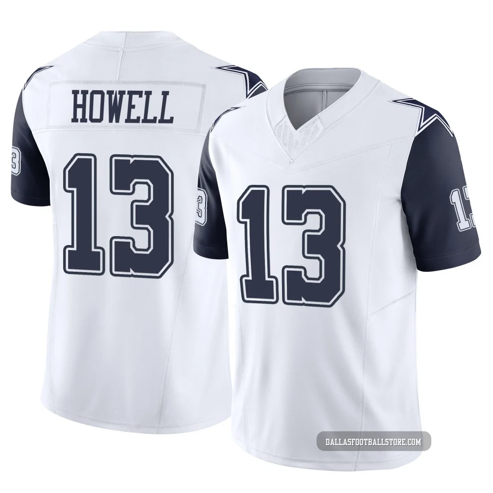 Sam Howell Dallas Cowboys ＃13 Limited Youth White 2nd Alternate Vapor F.U.S.E. Jersey
