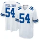 Sam Williams Dallas Cowboys ＃54 Game Youth White Jersey