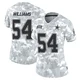 Sam Williams Dallas Cowboys ＃54 Limited Women's Arctic Camo 2024 Salute to Service Jersey