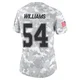 Sam Williams Dallas Cowboys ＃54 Limited Women's Arctic Camo 2024 Salute to Service Jersey