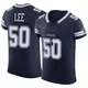 Sean Lee Dallas Cowboys ＃50 Elite Men's Navy Vapor F.U.S.E. Jersey