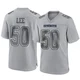 Sean Lee Dallas Cowboys ＃50 Game Men's Gray Atmosphere Fashion Jersey