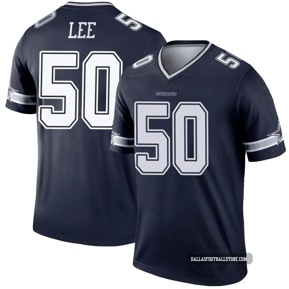 Sean Lee Dallas Cowboys ＃50 Legend Men's Navy Jersey