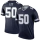 Sean Lee Dallas Cowboys ＃50 Legend Men's Navy Jersey