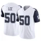 Sean Lee Dallas Cowboys ＃50 Limited Men's White 2nd Alternate Vapor F.U.S.E. Jersey