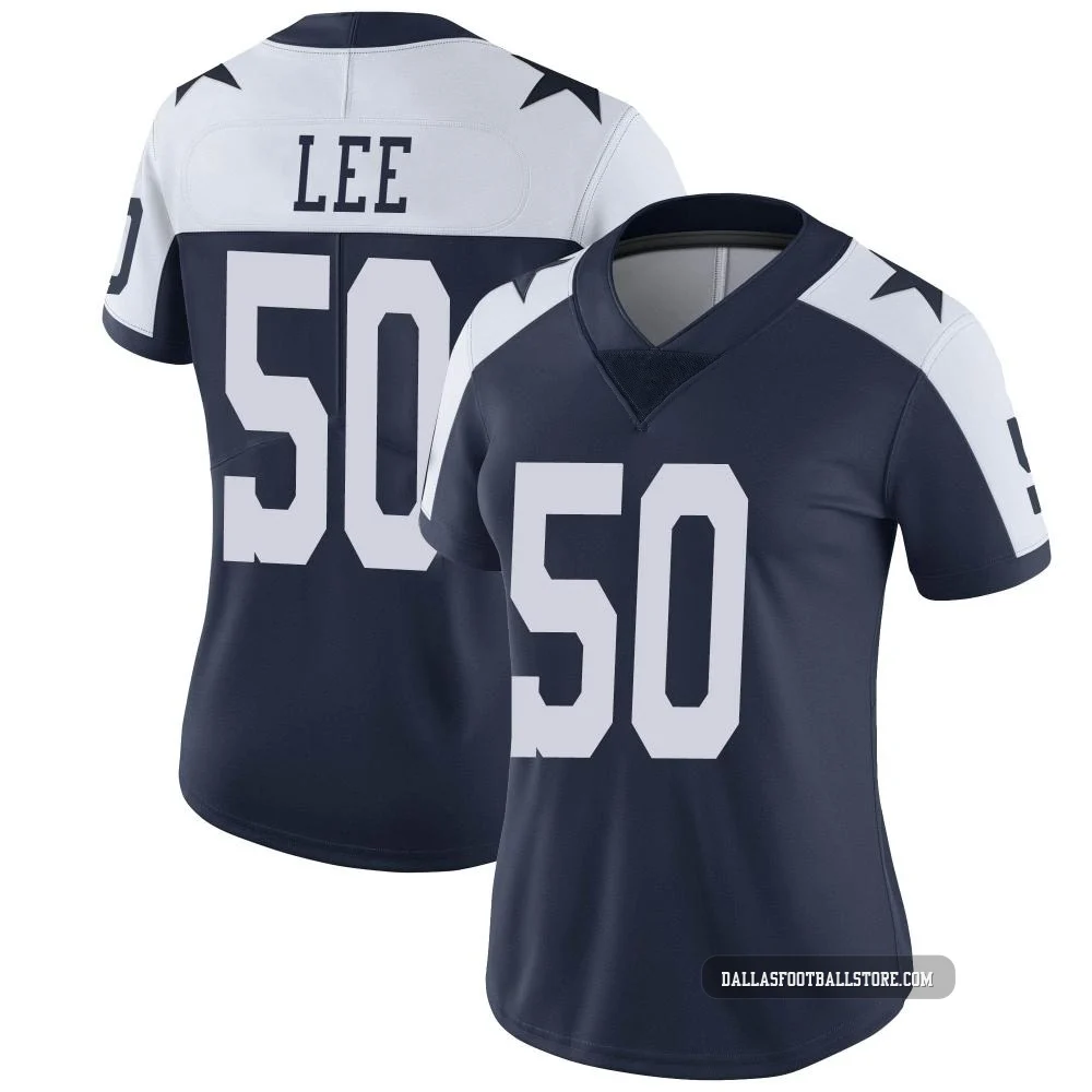 Sean Lee Dallas Cowboys ＃50 Limited Women's Navy Alternate Vapor Untouchable Jersey