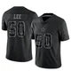 Sean Lee Dallas Cowboys ＃50 Limited Youth Black Reflective Jersey
