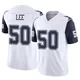 Sean Lee Dallas Cowboys ＃50 Limited Youth White 2nd Alternate Vapor F.U.S.E. Jersey