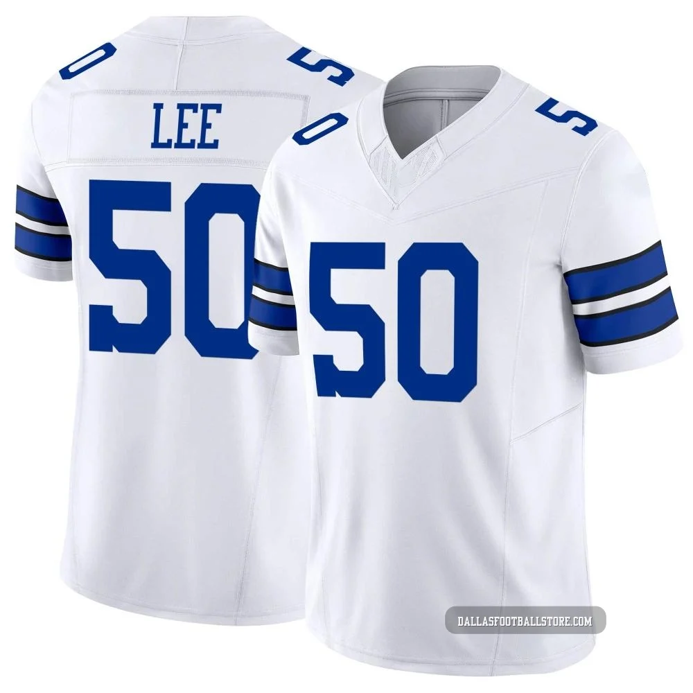 Sean Lee Dallas Cowboys ＃50 Limited Youth White Vapor F.U.S.E. Jersey