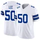 Sean Lee Dallas Cowboys ＃50 Limited Youth White Vapor F.U.S.E. Jersey