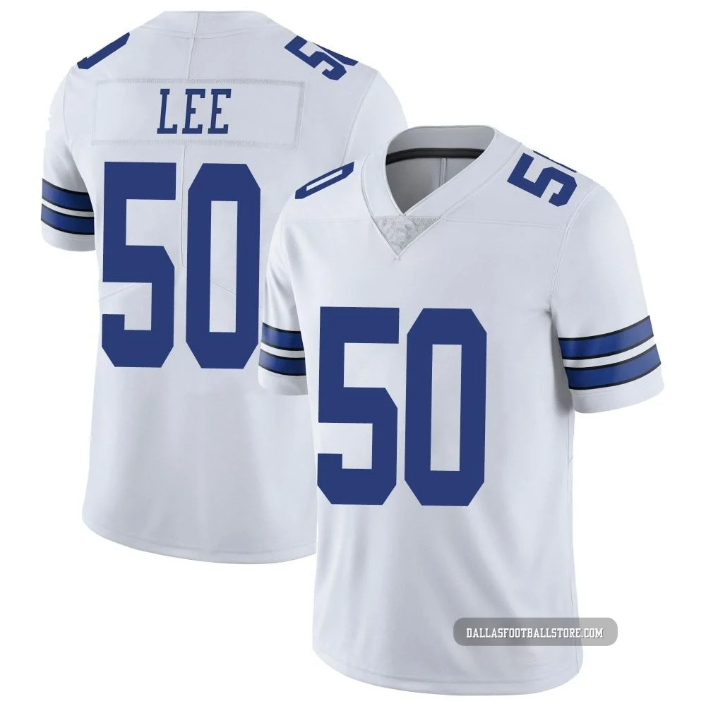 Sean Lee Dallas Cowboys ＃50 Limited Youth White Vapor Untouchable Jersey
