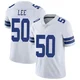Sean Lee Dallas Cowboys ＃50 Limited Youth White Vapor Untouchable Jersey