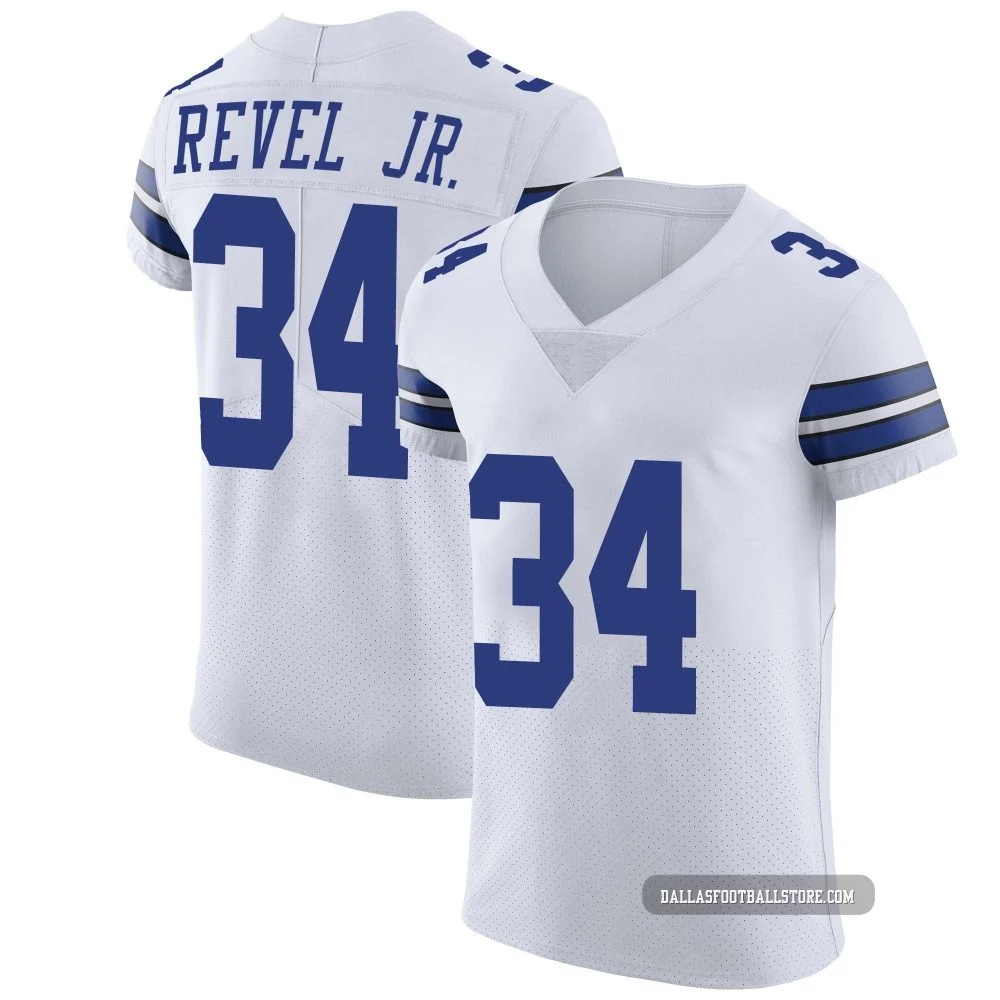 Shavon Revel Jr. Dallas Cowboys ＃34 Elite Men's White Vapor Untouchable Jersey