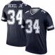 Shavon Revel Jr. Dallas Cowboys ＃34 Legend Men's Navy Jersey
