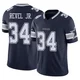 Shavon Revel Jr. Dallas Cowboys ＃34 Limited Men's Navy Vapor F.U.S.E. Jersey
