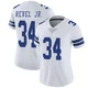 Shavon Revel Jr. Dallas Cowboys ＃34 Limited Women's White Vapor Untouchable Jersey