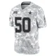 Shemar James Dallas Cowboys ＃50 Limited Men's Arctic Camo 2024 Salute to Service Jersey