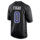 Sidney Fugar Dallas Cowboys ＃0 Game Youth Black Carbon Fashion Jersey