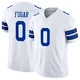 Sidney Fugar Dallas Cowboys ＃0 Limited Men's White Vapor F.U.S.E. Jersey