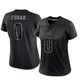 Sidney Fugar Dallas Cowboys ＃0 Limited Women's Black Reflective Jersey
