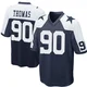 Solomon Thomas Dallas Cowboys ＃90 Game Men's Navy Blue Throwback Jersey