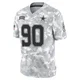 Solomon Thomas Dallas Cowboys ＃90 Limited Men's Arctic Camo 2024 Salute to Service Jersey