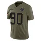 Solomon Thomas Dallas Cowboys ＃90 Limited Men's Olive 2025 Salute to Service Jersey