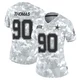 Solomon Thomas Dallas Cowboys ＃90 Limited Women's Arctic Camo 2024 Salute to Service Jersey