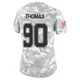 Solomon Thomas Dallas Cowboys ＃90 Limited Women's Arctic Camo 2024 Salute to Service Jersey