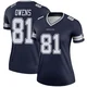 Terrell Owens Dallas Cowboys ＃81 Legend Women's Navy Jersey