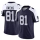 Terrell Owens Dallas Cowboys ＃81 Limited Men's Navy Alternate Vapor F.U.S.E. Jersey