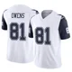 Terrell Owens Dallas Cowboys ＃81 Limited Men's White 2nd Alternate Vapor F.U.S.E. Jersey