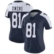 Terrell Owens Dallas Cowboys ＃81 Limited Women's Navy Alternate Vapor Untouchable Jersey