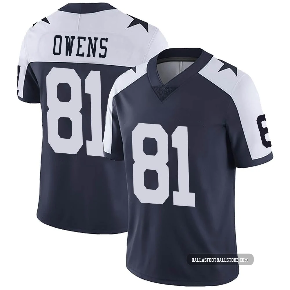 Terrell Owens Dallas Cowboys ＃81 Limited Youth Navy Alternate Vapor Untouchable Jersey