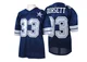 Tony Dorsett Dallas Cowboys ＃33 Authentic Men's Navy Blue Mitchell And Ness 25TH Patch Throwback Jersey