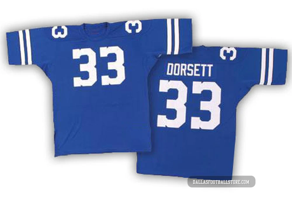 Tony Dorsett Dallas Cowboys ＃33 Authentic Men's Navy Blue Mitchell And Ness Throwback Jersey