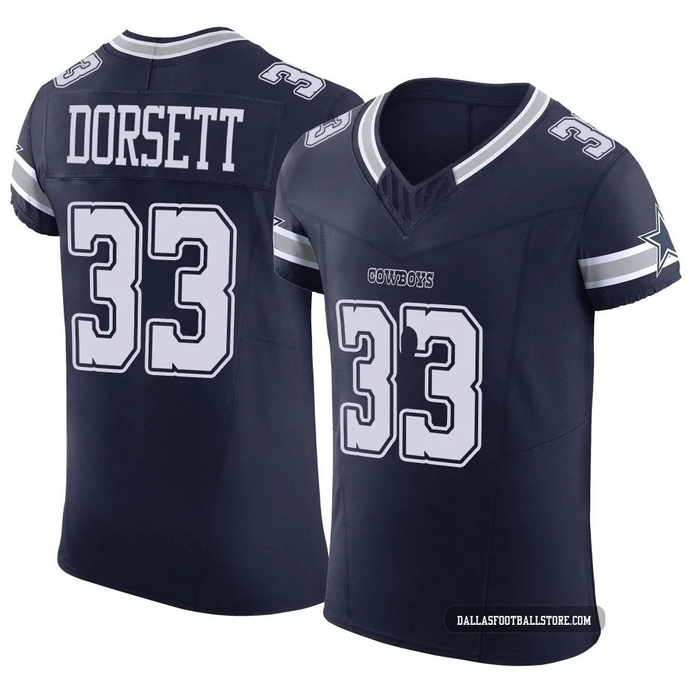 Tony Dorsett Dallas Cowboys ＃33 Elite Men's Navy Vapor F.U.S.E. Jersey