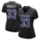 Tony Dorsett Dallas Cowboys ＃33 Game Women's Black Carbon Fashion Jersey