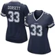 Tony Dorsett Dallas Cowboys ＃33 Game Women's Navy Team Color Jersey