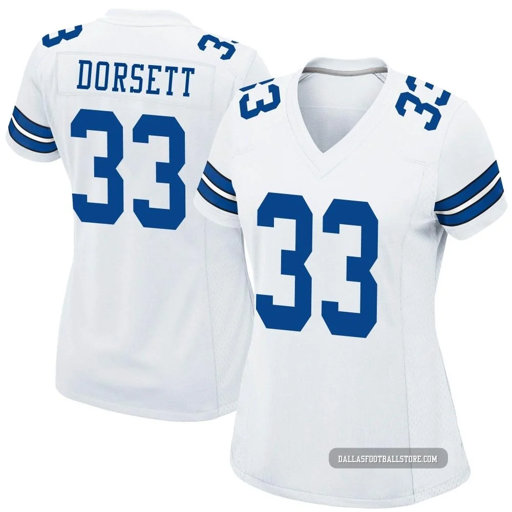 Tony Dorsett Dallas Cowboys ＃33 Game Women's White Jersey