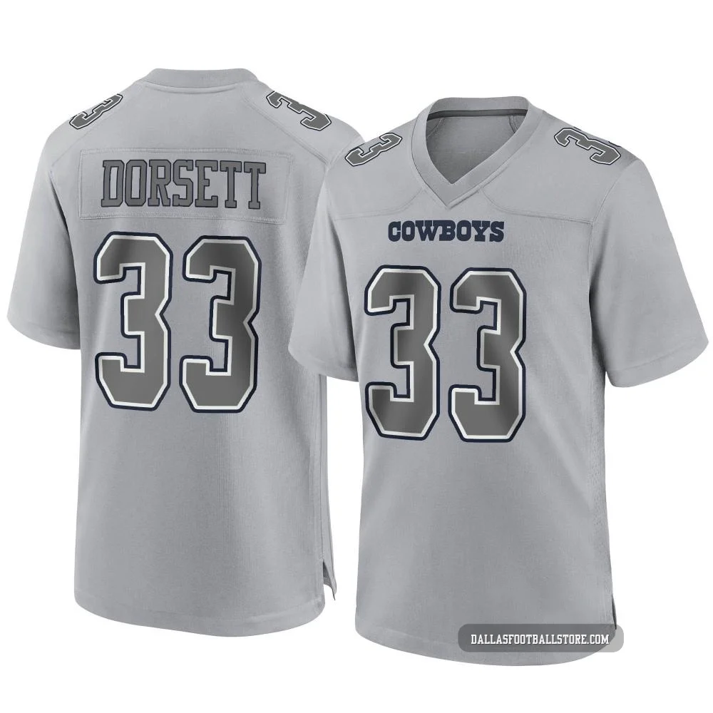 Tony Dorsett Dallas Cowboys ＃33 Game Youth Gray Atmosphere Fashion Jersey