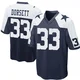 Tony Dorsett Dallas Cowboys ＃33 Game Youth Navy Blue Throwback Jersey