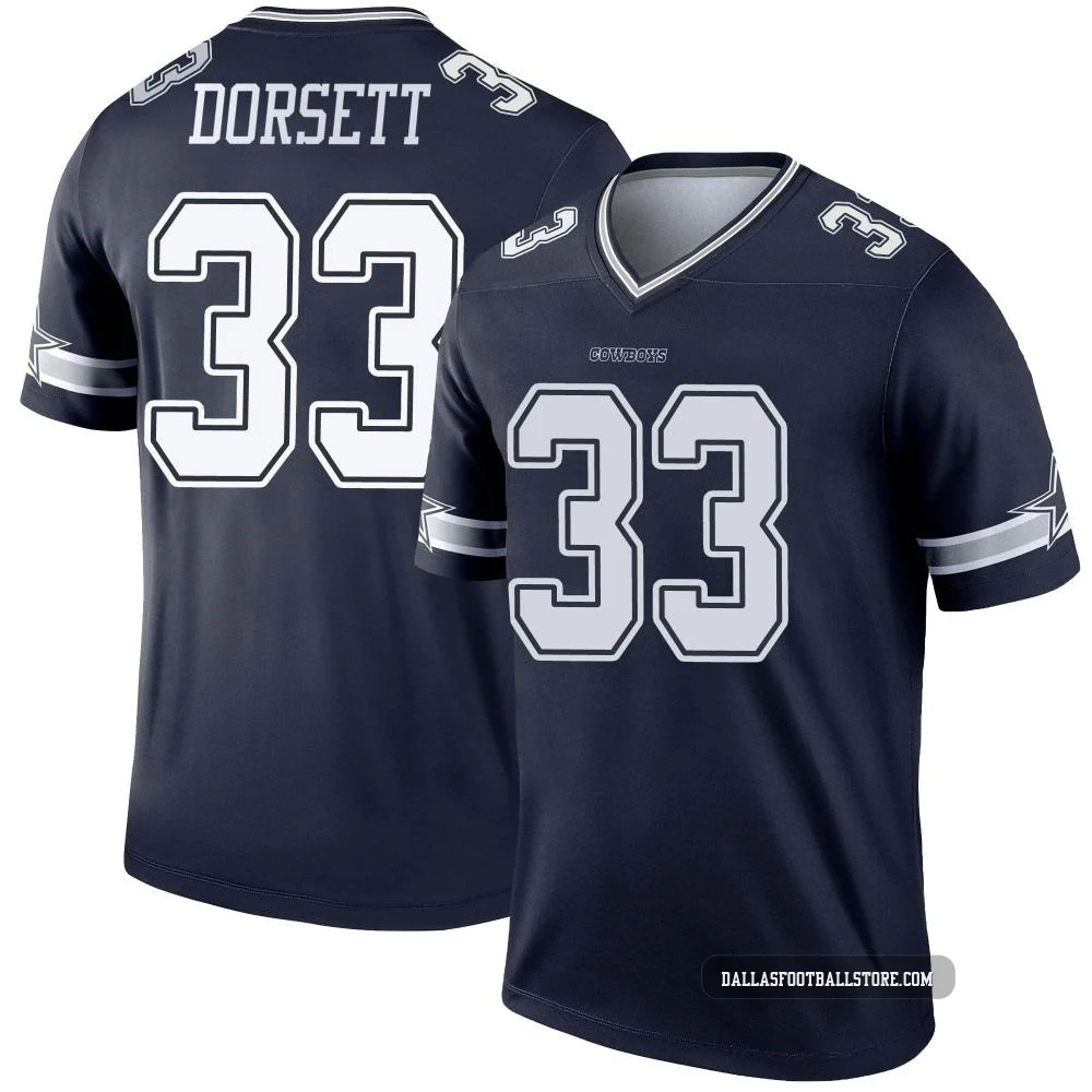 Tony Dorsett Dallas Cowboys ＃33 Legend Men's Navy Jersey