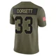 Tony Dorsett Dallas Cowboys ＃33 Limited Men's Olive 2025 Salute to Service Jersey