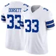 Tony Dorsett Dallas Cowboys ＃33 Limited Men's White Vapor F.U.S.E. Jersey