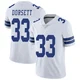 Tony Dorsett Dallas Cowboys ＃33 Limited Youth White Vapor Untouchable Jersey